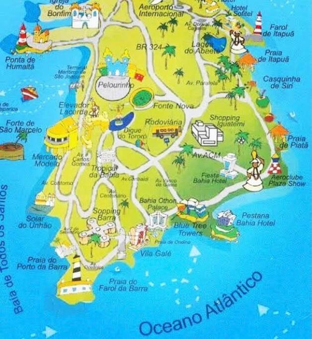 Stayhere! Fique Aqui! Apartamento 2/4 Mobiliado No Costa Azul :-) Σαλβαντόρ Εξωτερικό φωτογραφία
